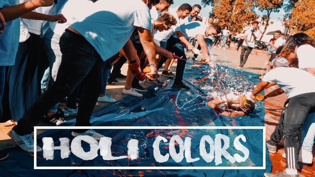 Faculté de Médecine Dentaire - Holi Festival of colors | Omar & Imad