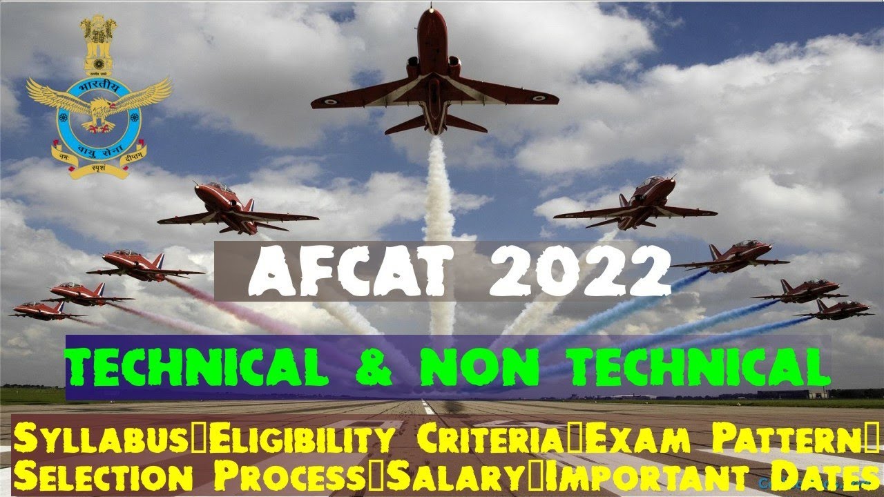 AFCAT 1 2022 Vacancy Notification Out | AFCAT Bharti 2022 | IAF | Airforce Bharti 2022@JHTECH25