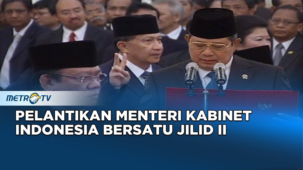 Momen Pelantikan Menteri Kabinet Indonesia Bersatu Jilid II Dok. 2009