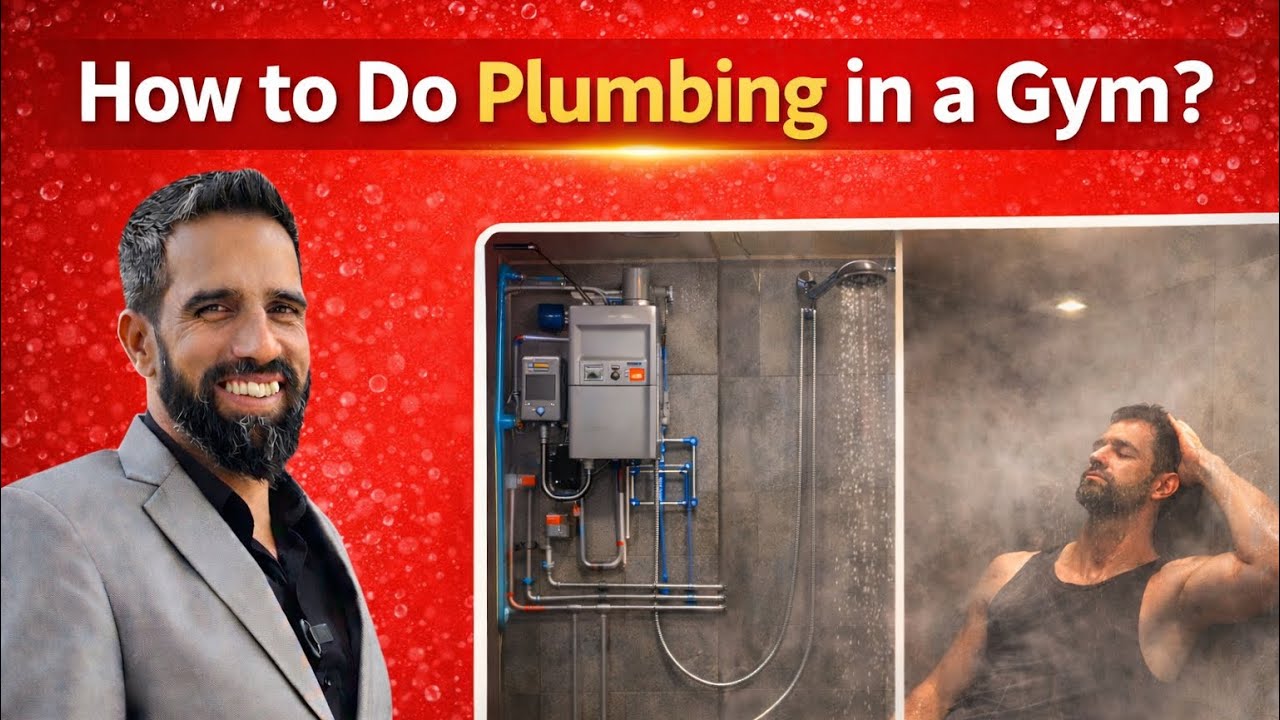Gym Plumbing System Explained | Step-by-Step / How to Do Plumbing in a Gym? | Complete Guide