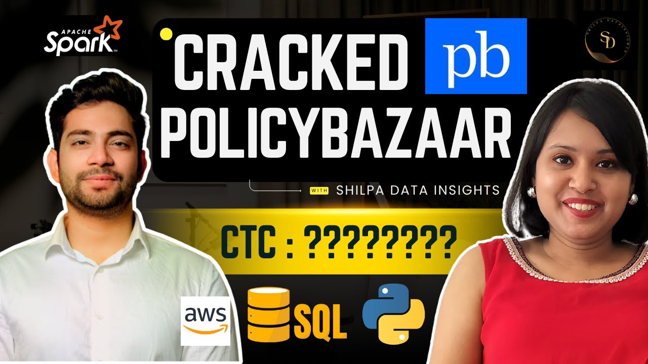 PolicyBazaar Data Engineer Journey | Real Interview Questions & Skills, Roadmap