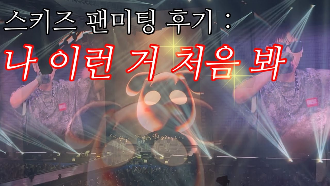 스키즈 선배 팬미팅의 보법이 다르시다 | 스테이브이로그•스트레이키즈 팬미팅•Stray Kids 5th FANMEETING SKZ 5 o'clock Seoul•인스파이어아레나 시야