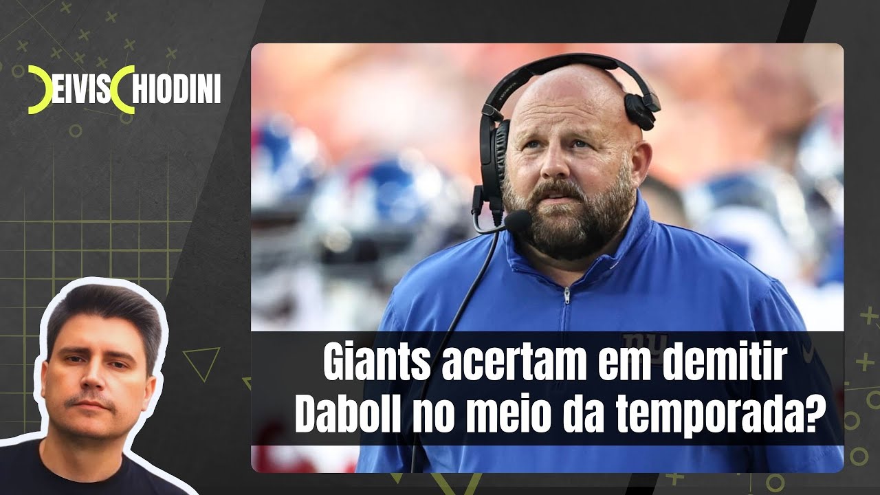 Giants acertam em demitir Daboll no meio da temporada?