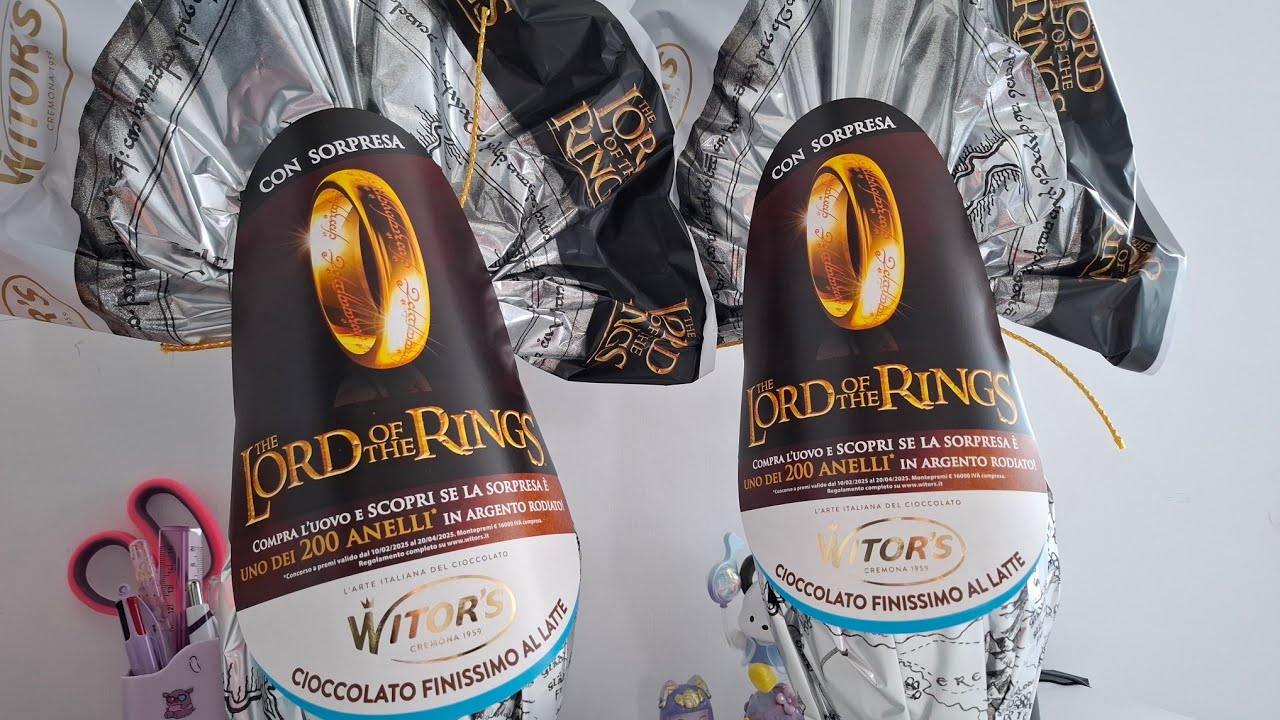 APRIAMO LE NUOVE UOVA DI PASQUA DEL SIGNORE DEGLI ANELLI!!! 💍 Lord of the Rings