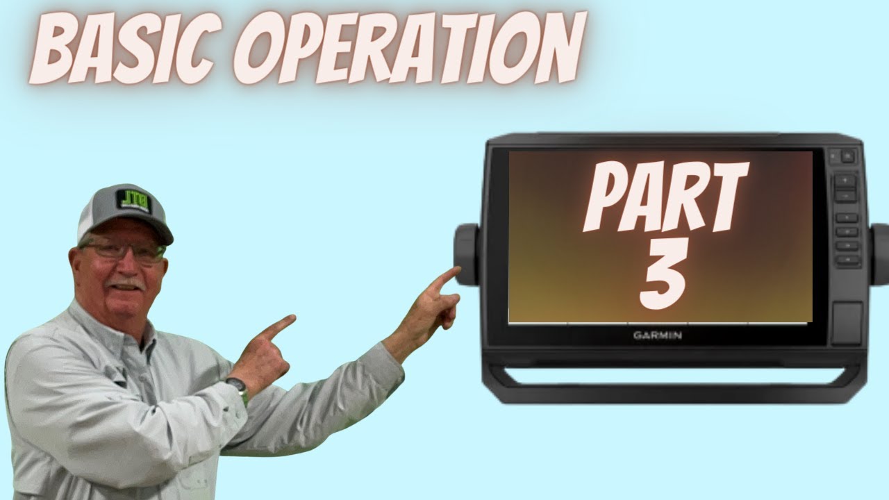 Garmin Echomap Operation Pt 3 из серии для начинающих