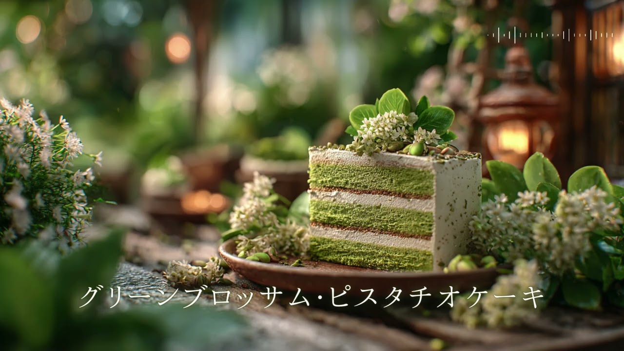 【フリーBGM/1時間】グリーンブロッサム・ピスタチオケーキ（作業用BGM/勉強用BGM/配信用BGM）