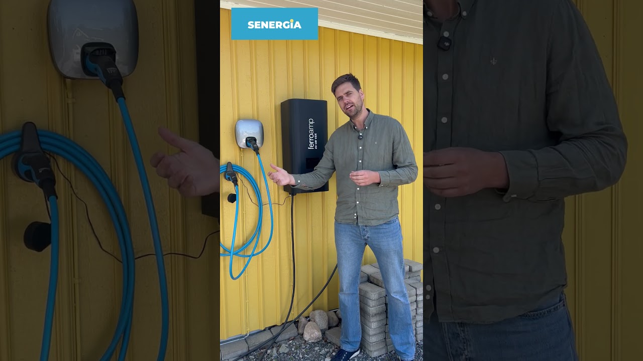 Ferroamp V2X - Nu kan du b&aring;de ladda i och ur bilen