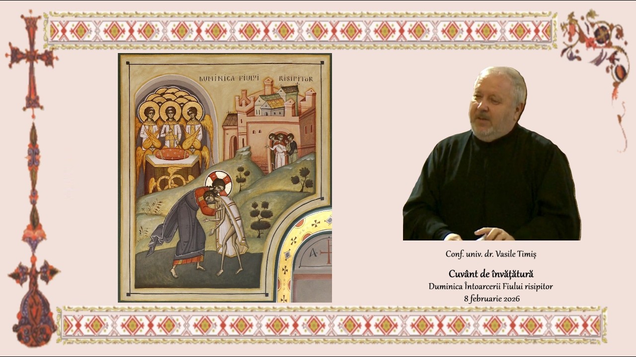 Conf. univ. dr. Vasile Timiș I Cuvânt de învățătură