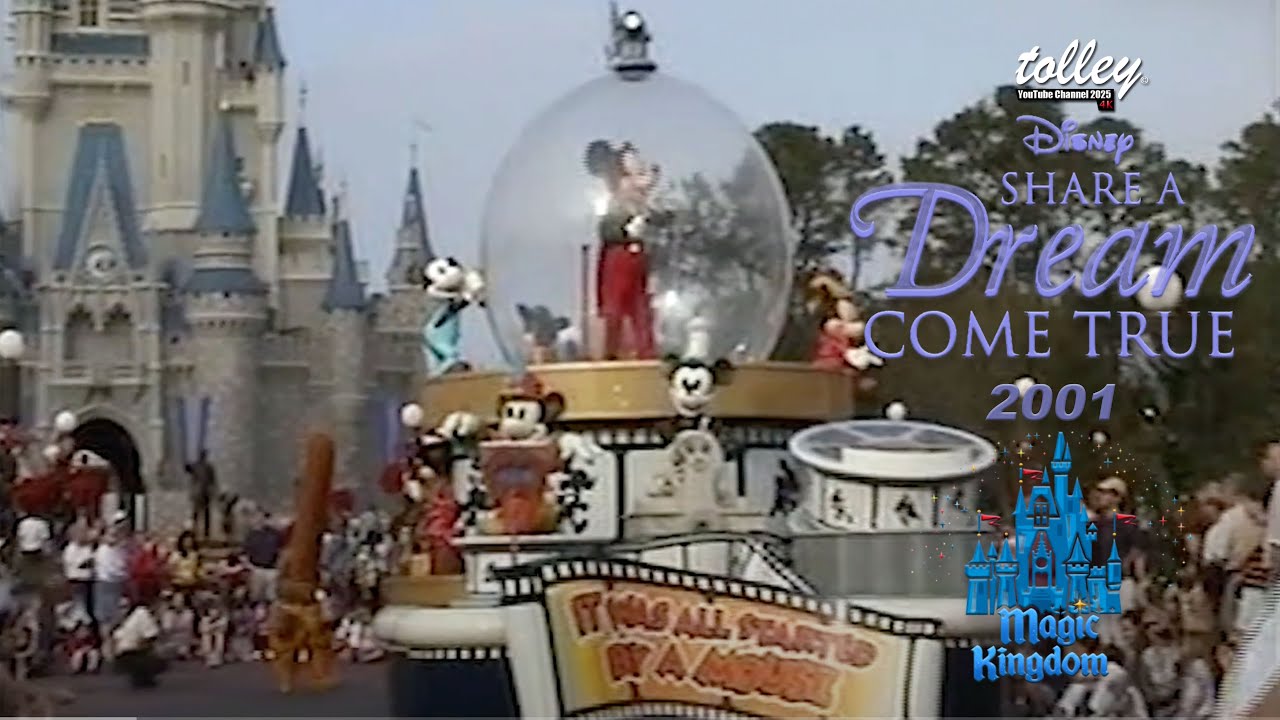 Share a Dream Come True Parade December 2001 at Magic Kingdom, Walt Disney World