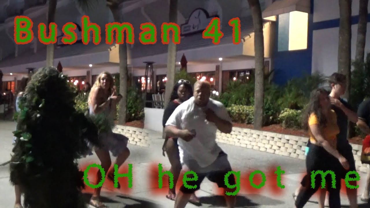 bushman 41 oh, he got me!