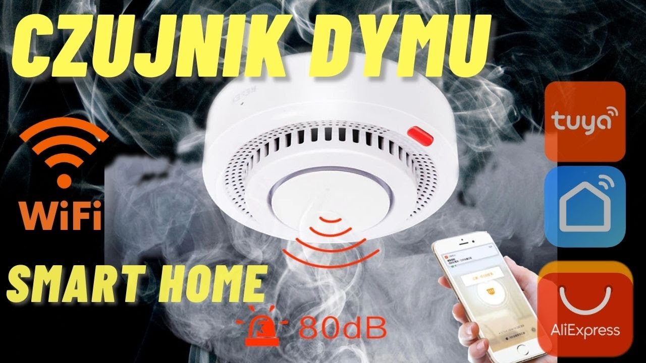 SMART HOME - WIFI ДАТЧИК ДЫМА TUYA SMART LIFE от Aliexpress - ТЕСТ - безопасный дом, котельная