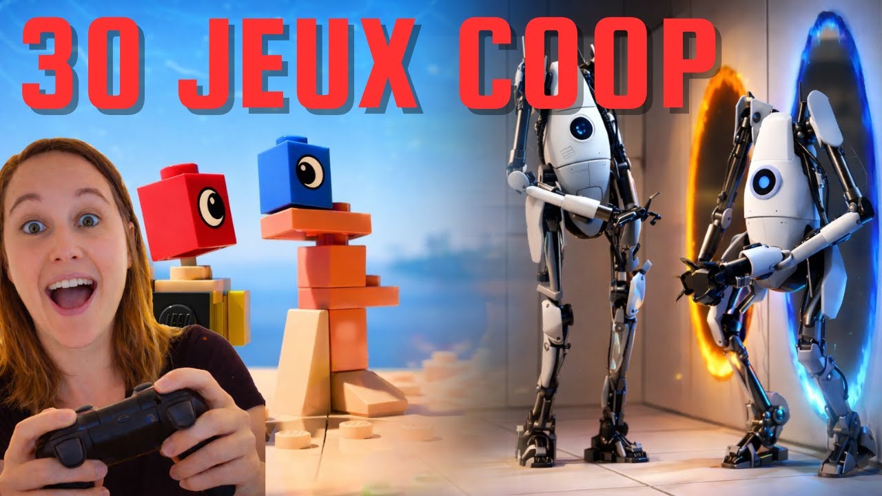 30+ Jeux en COOP à 2 à faire absolument (si tu as aimé It Takes Two)
