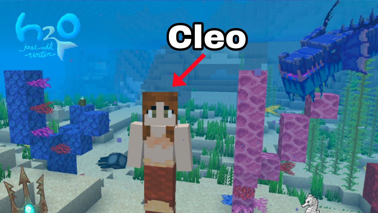 H2O🧜‍♀️ in Minecraft?! - Full Mod Showcase 