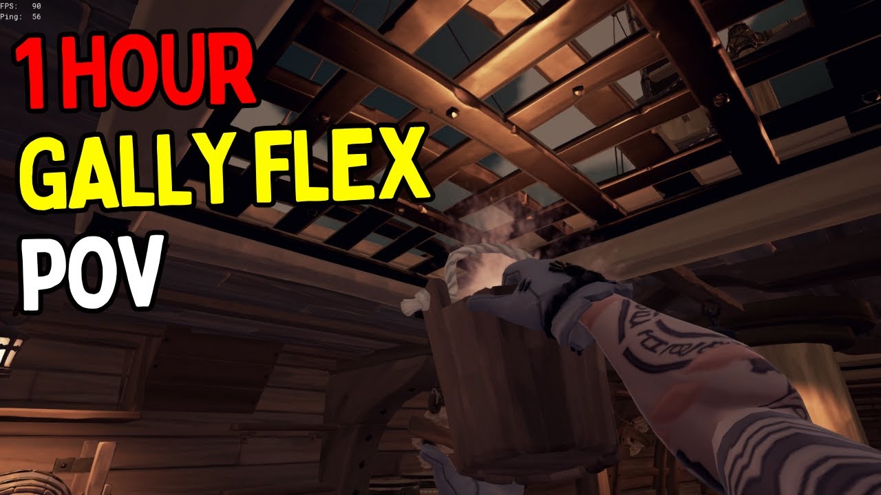1 HOUR OF GALLEON FLEX GAMEPLAY (Sea of Thieves)