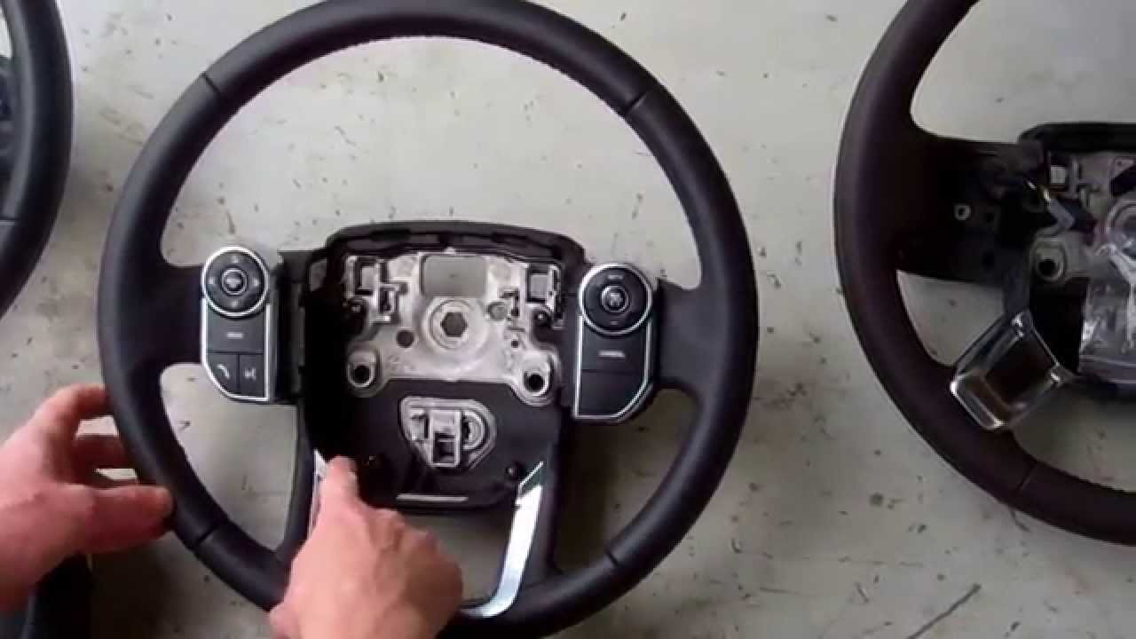 How to identify / compatibility of different Land Rover / Range Rover Steering wheels
