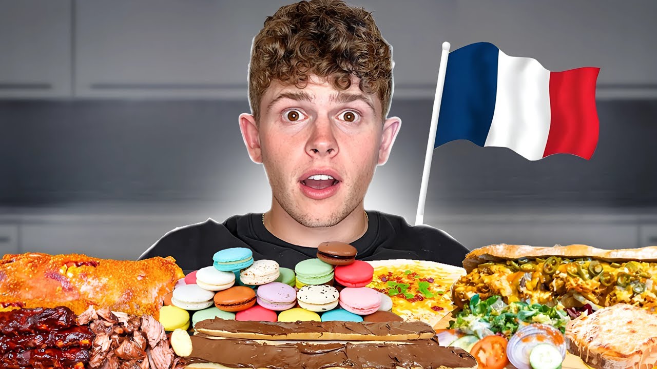 Eating and Rating Food From France For The First Time!