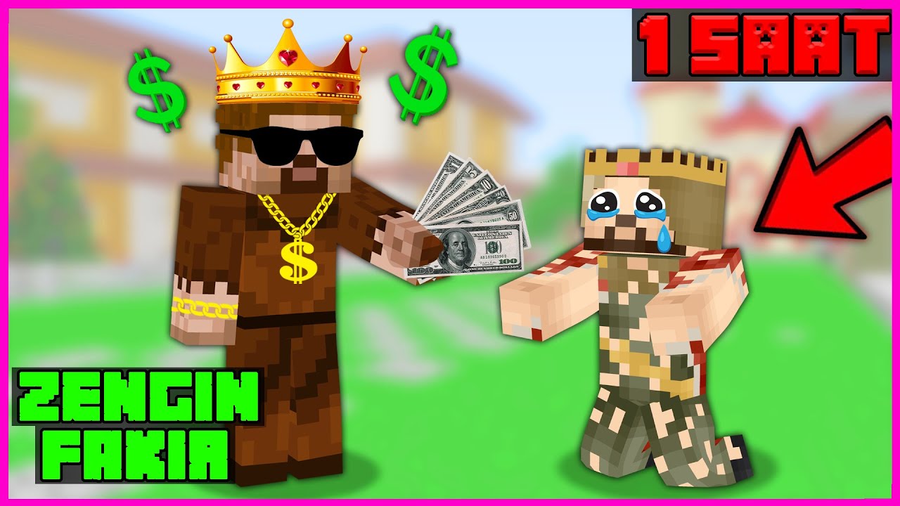 MİNECRAFT ZENGİN VS FAKİR FİLMİ! 😂 - Minecraft ZENGİN FAKİR HAYATI