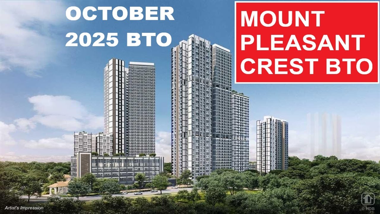 Обзор BTO в Маунт-Плезант-Крест за октябрь 2025 г. 🏡 | Лучший запуск BTO на окраине города?