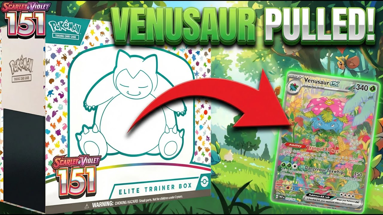 What's Inside the Scarlet & Violet 151 Elite Trainer Box? We Pulled a Top 3 Chase Card! 🔥