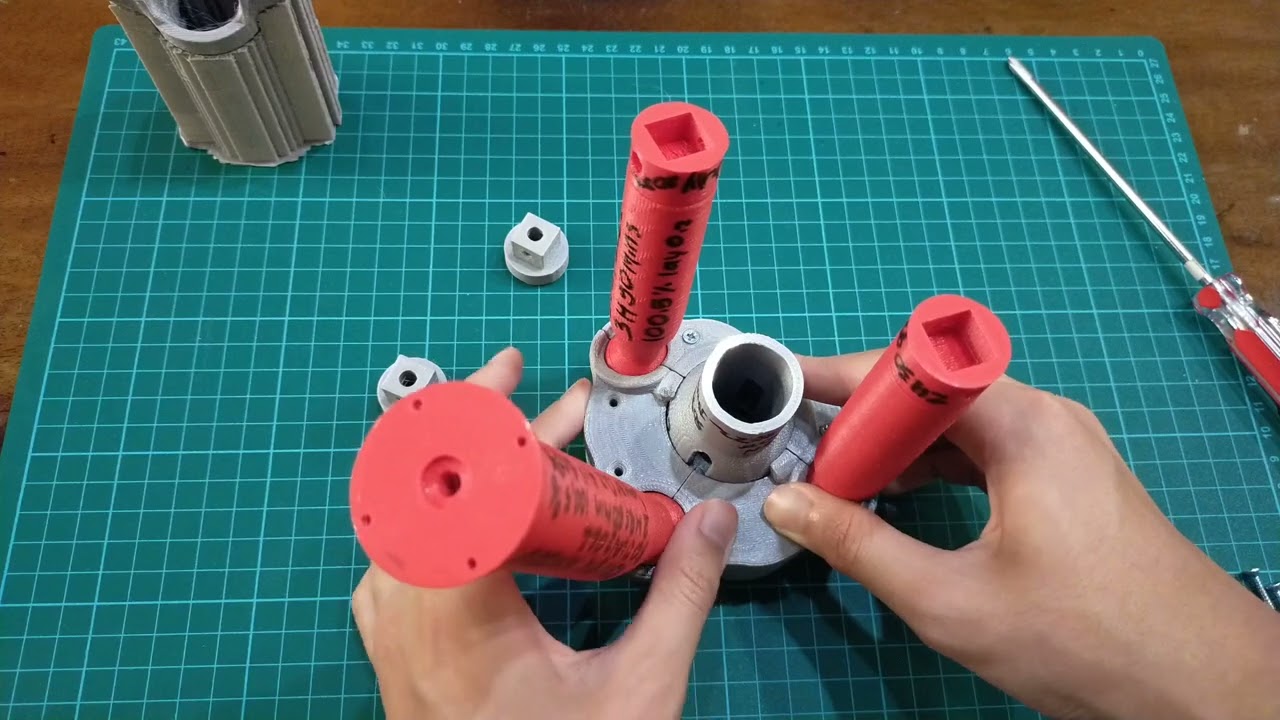 Assembling The Inmoov Neck