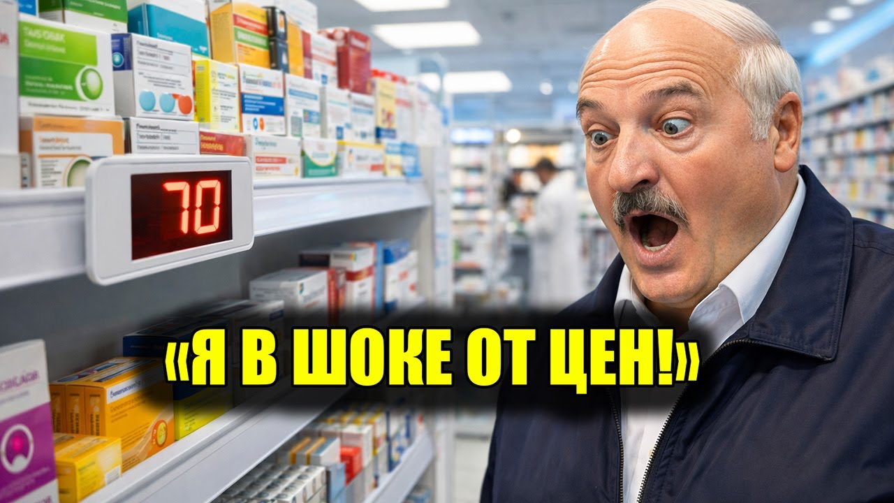 «Цены прыгнули за ночь!» — Лукашенко прошёлся по аптекам и был в шоке