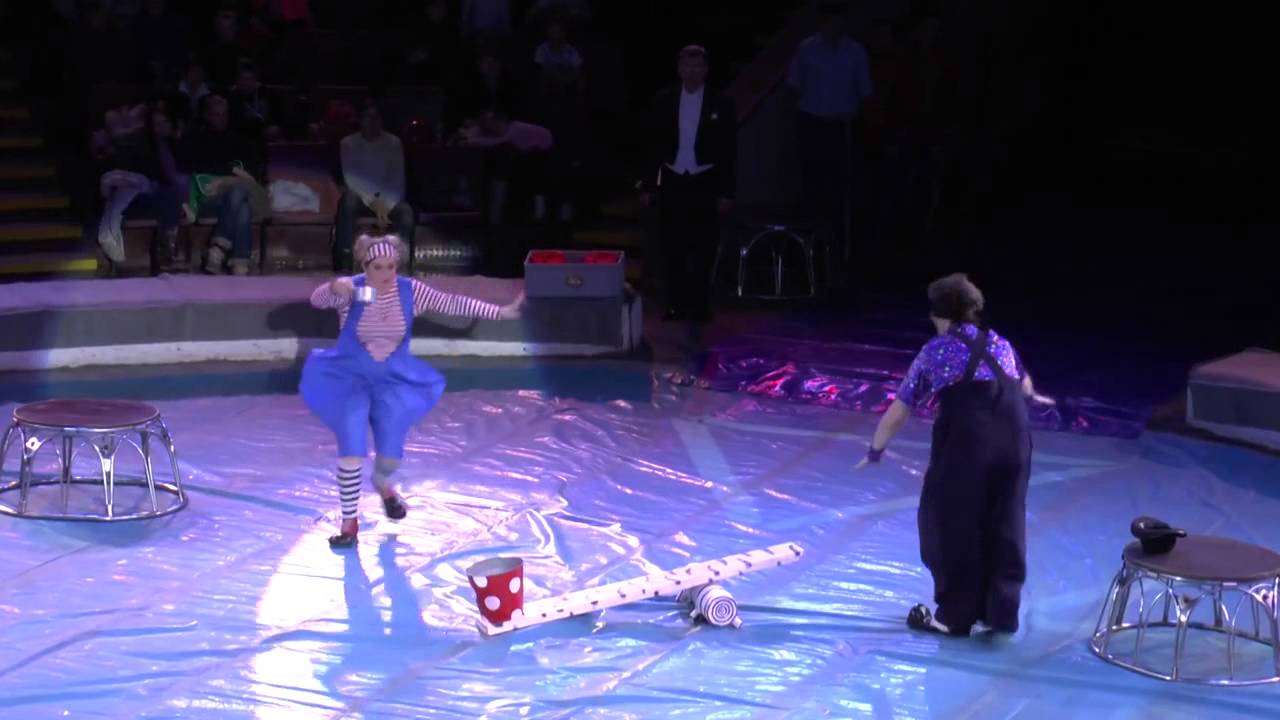 Clown duo Kolobovs 