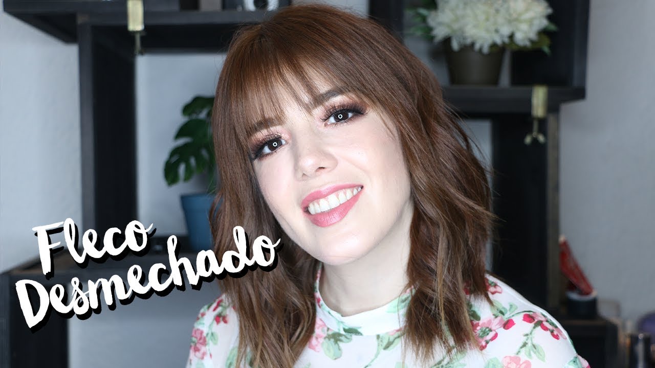 C&oacute;mo cortar tu FLECO DESMECHADO sola | Ana Mireles