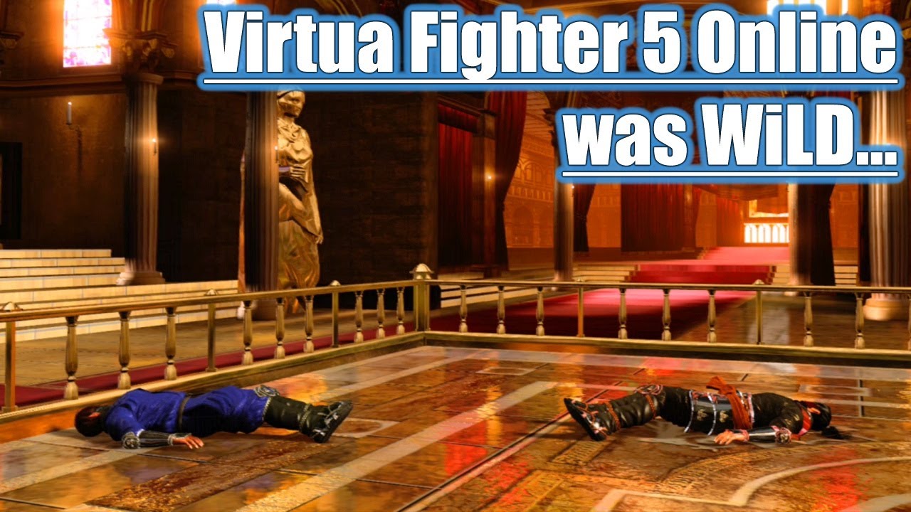 Vanilla Virtua Fighter 5 ONLINE was WiLD!