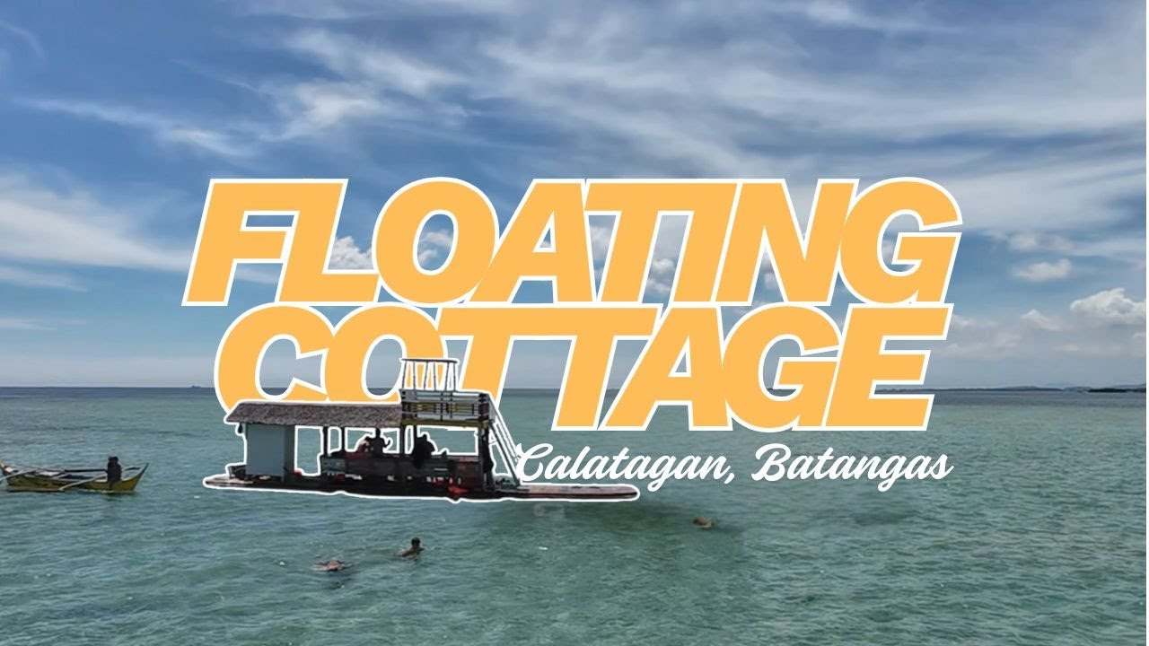 Floating Cottage in Calatagan Batangas | 4K Travel Vlog – Day Tour Paradise Near Manila! 🌴✨