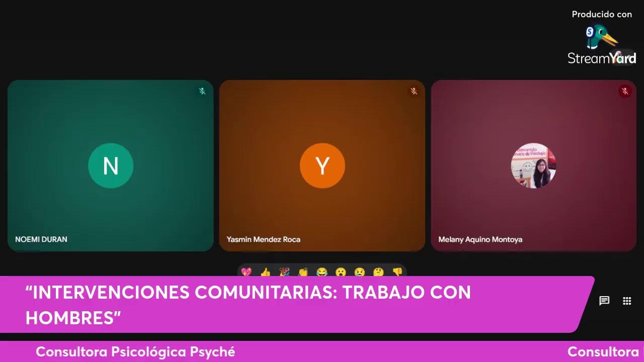 “INTERVENCIONES COMUNITARIAS: TRABAJO CON HOMBRES