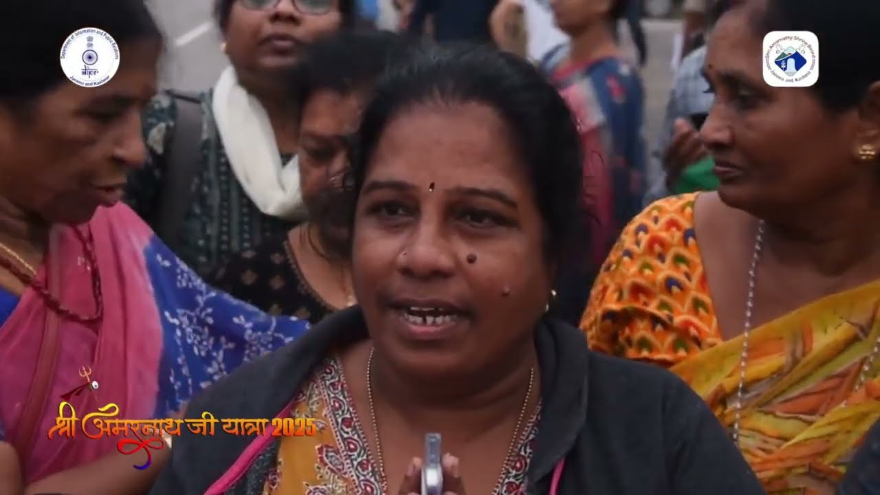 🙏 First-time AP devotees feel blessed by smooth arrangements on this sacred Yatra 🕉️🏔️#AmarnathYatra