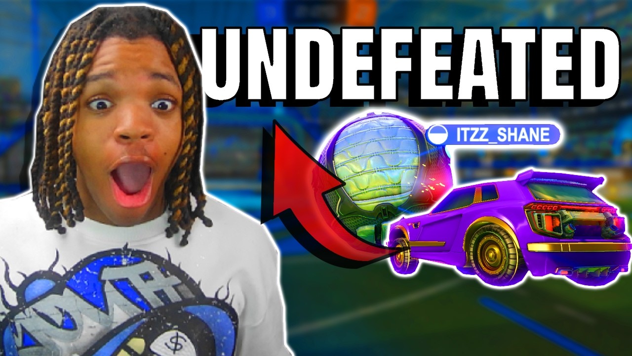 I Went UNDEFEATED in Rocket League