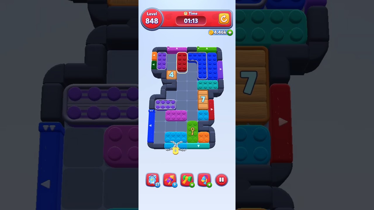 Color block jam level 848