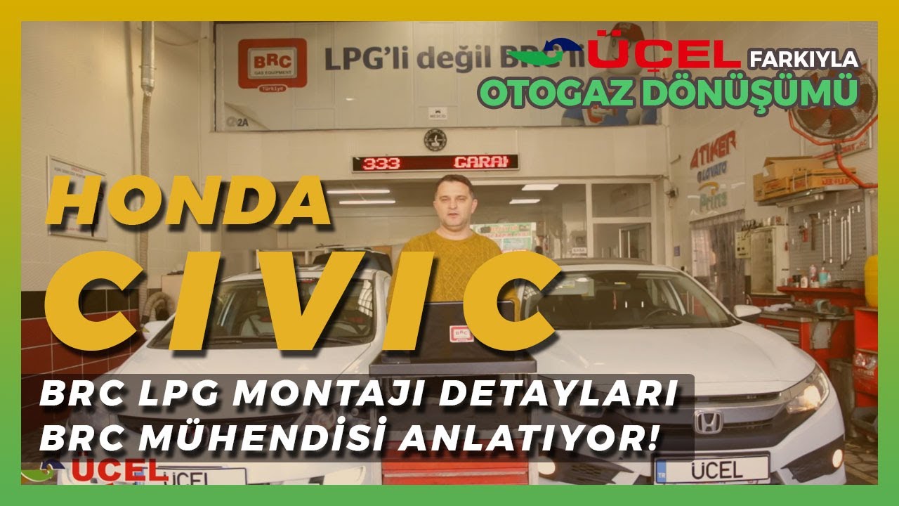 Honda Civic BRC LPG Uyumlumudur ? LPG Takılır Mı ? Performansı Nasıl Olur ? BRC Mühendisi Yorumuyla!