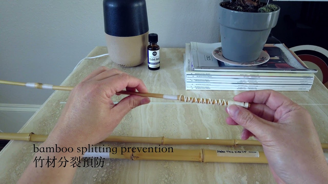 Bamboo Rod Making Project Ep. 1 (和竿製作初學) - 04102021