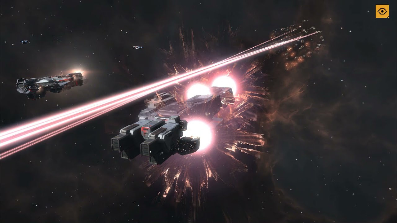 Infinite Lagrange - Attack on Privateers Mining Operation.