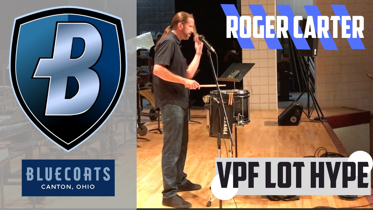 Roger Carter Vortex VPF Lot Hype #rogercarter #rogercarterdrums #tama #bluecoats #tamamarchingsnare