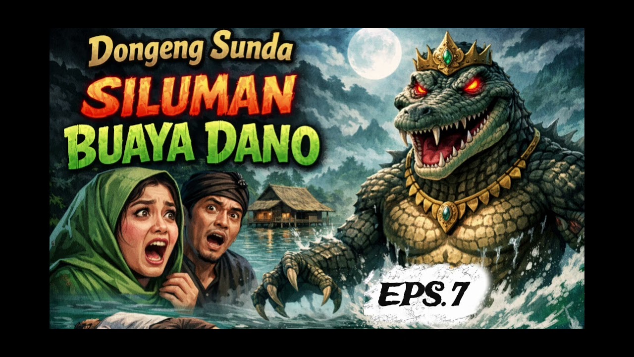 Dongeng Sunda | Eps 7 Siluman Buaya Dano 