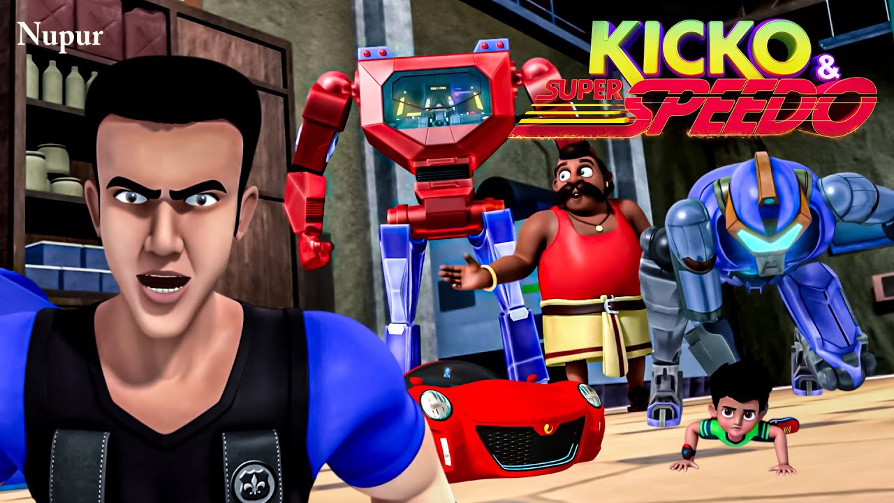 Kicko Vs Marshal | Kicko And Super Speedo | Best Action-Pack Cartoon For Kids (हिंदी)