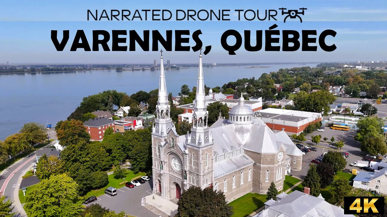 ⚜️ ✨ Varennes, Québec  🚁🍁4K Drone
