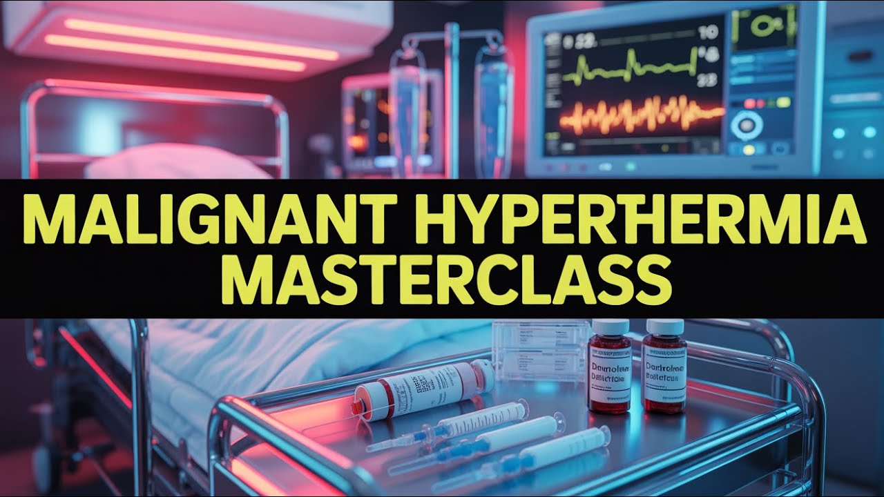 Malignant Hyperthermia Essentials: Recognition, Dantrolene Protocol, and ICU Management Explained
