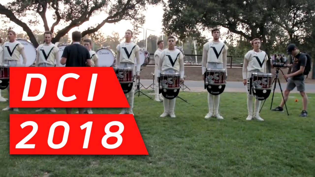 Santa Clara Vanguard Drumline In The Lot At 2018 DCI West - Part 3