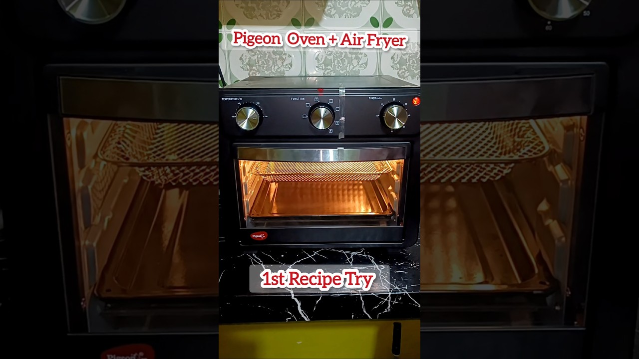 Pigeon duo Oven + Air fryer #review #oven #airfryerrecipes #airfryer #pigeon #convectionoven #fryer