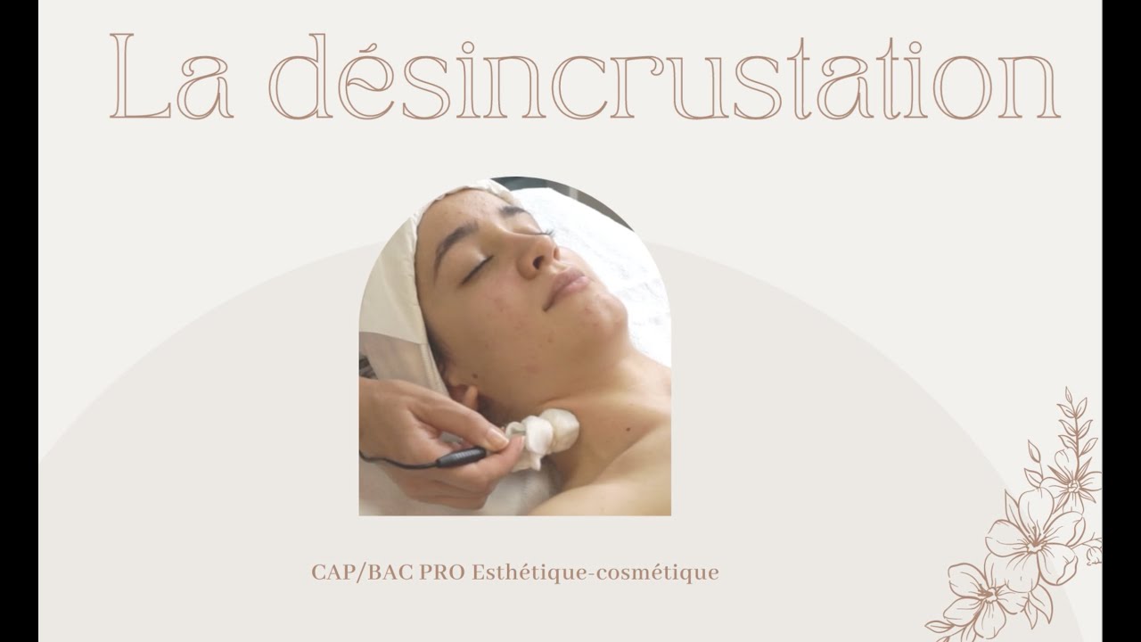 La désincrustation électrique du visage