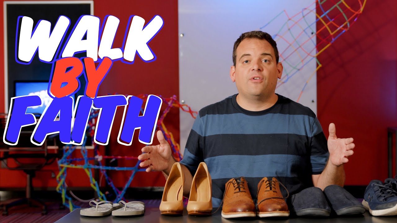 Walk by Faith - Bible Object Lesson for Kids - Bible Bytes by Josh Combs