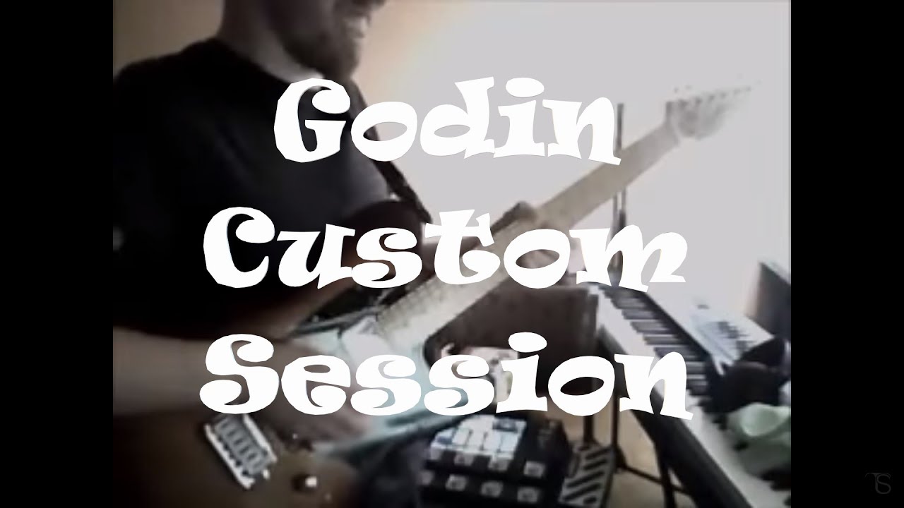 Godin Custom Session - funky solo