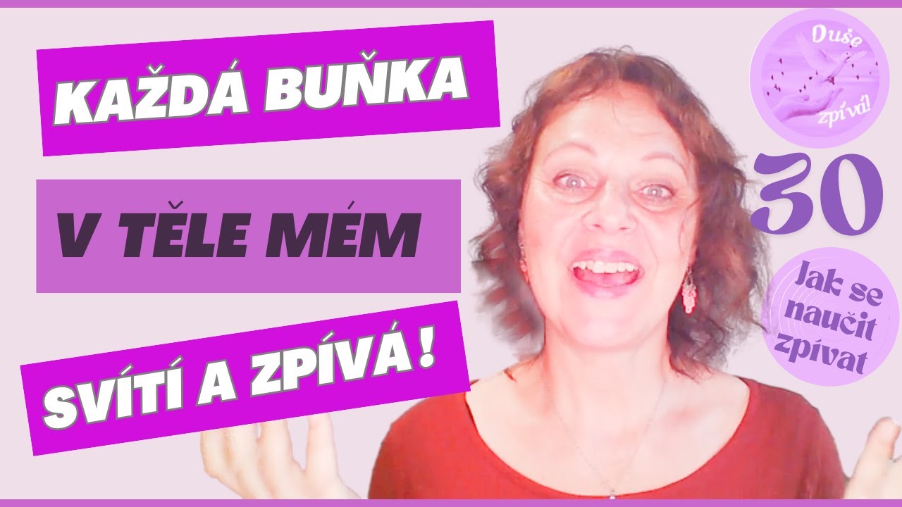 Každá buňka v těle mém - 5 různých žánrů | Jak se naučit zpívat #30 | Markéta Hausnerová
