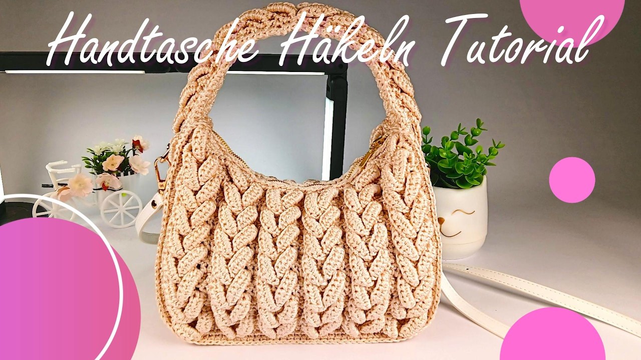 Die schönste Handtasche die ich gehäkelt habe