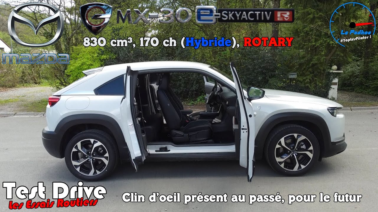 #TDLER | Mazda MX-30 R-EV | Passé, Présent, Futur... Et Rotary !