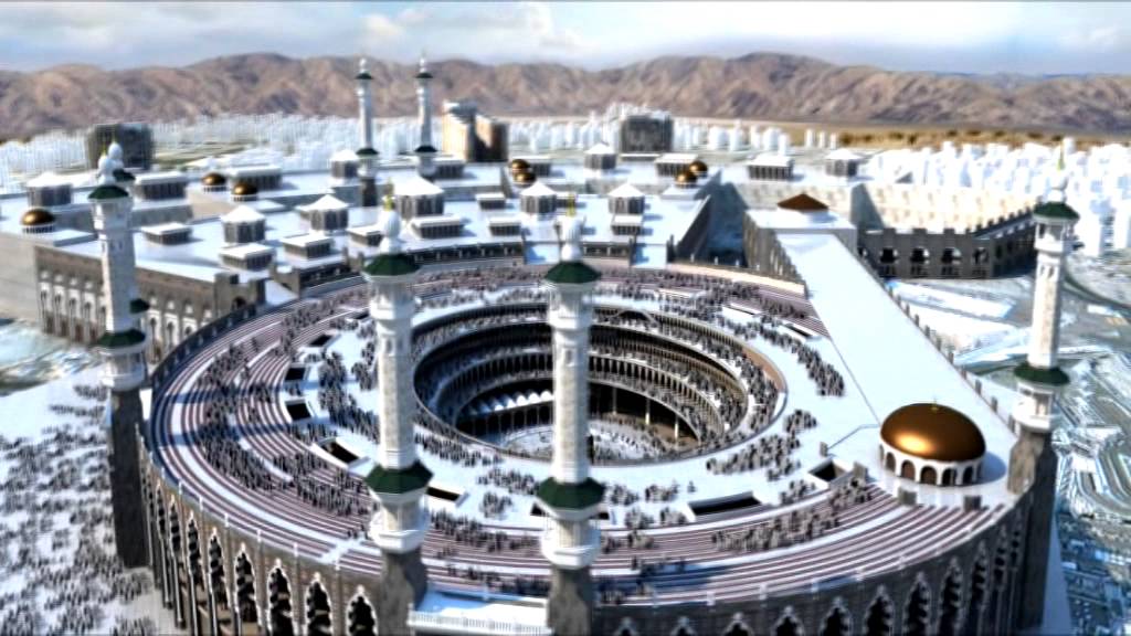 فكرة تصميمية لتوسعة المطاف